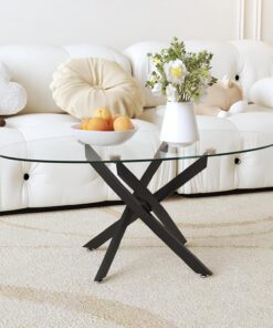 GOLDFAN Mesa de centro 231 100 cm negro