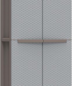 Terry, Jrattan 368 , Armario 2 Puertas con 1 Estantería Interna y 4 Estantes. 68x37,5x170 cm