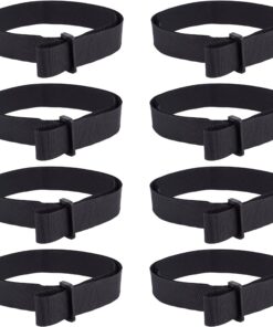 NICENEEDED 8 Pieza de Conectores para Sofá Seccional, Correas de Conexión para Sofá Banda Elástica de Goma Multifunción, Correas de Bloqueo para Sofás Pequeños