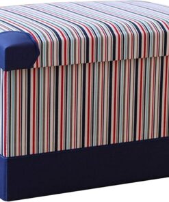 Banco de Almacenamiento de Entrada Taburete de Almacenamiento de Cuero Plegable Taburete de pie Taburete de Almacenamiento Otomanas Caja de Almacenamiento de Juguetes Taburete de a