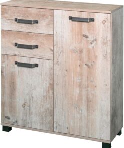 Schildmeyer Milan 134745 - Cómoda, acabado en roble Findus, 32 x 80,6 x 94,8 cm
