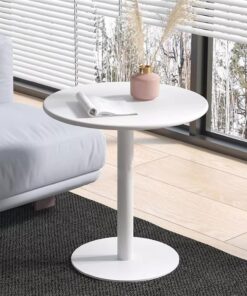 Mesa de bistró Mesa de Bar Redonda | Mesas Altas de Comedor de Cocina | Mesa Auxiliar para sofá | Mesas de Pub bistró | Hierro Forjado metálico | Mesas de cóctel | Diámetro Superior 40,5-70
