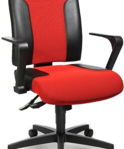 TOPSTAR tf20rs100 Oficina giratoria Two 20 con reposabrazos Fijo R2 Europa, Funda de Tela
