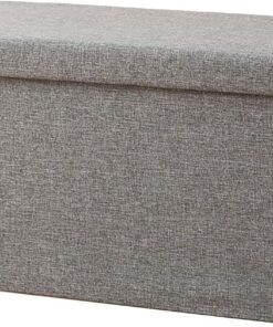 Banco de Almacenamiento de Entrada Banco de Zapatos Plegable Almacenamiento de otomanos Taburete de Almacenamiento Reposapiés Asiento/Taburete Rectángulo Almacenamiento de múltip