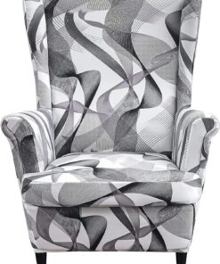 Funda Cubre Sillón ,Decorar Stretch Funda de Sillón Funda Orejero 2 piezas fundas para sillones orejeros Cubierta de Sillón Protección de Muebles Funda De Sillón Orejero Funda De Sillón ( Color : 1 )