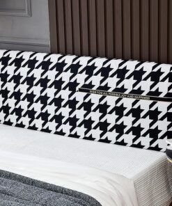 Funda para Cabecero de Cama,Cubierta,Elástica, Decoración del Dormitorio | E,220 cm/86.6 in