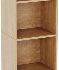 Vida Designs Estantería Oxford Cube, Roble, 4 Niveles
