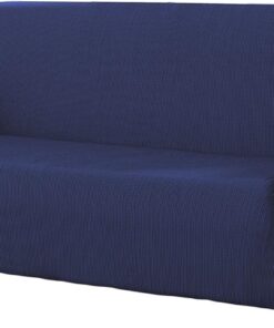Estoralis Berta | Funda Sillon de Diseño Moderno | Tejido Elastico Azul | para 3 Plazas (de 170 a 220 cm.) | Maxima Adaptabilidad a Todo Tipo de sillones