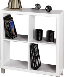 Kit Closet Estantería Kubox 4 Huecos Color Blanco