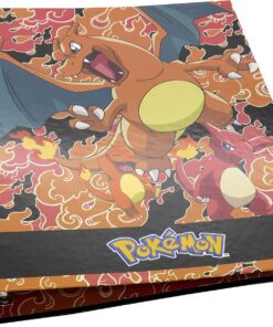CYPBRANDS Mochilas, Carpeta 4 Anillas Pokémon Charmander Unisex Niños, Naranja (Orange), Normal