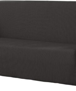 Estoralis Berta | Funda Sillon de Diseño Moderno | Tejido Elastico Antracita | para 3 Plazas (de 170 a 220 cm.) | Maxima Adaptabilidad a Todo Tipo de sillones
