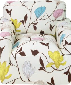 Comart - Funda de sillón Fashion - Elástica - Reposabrazos - Rayas