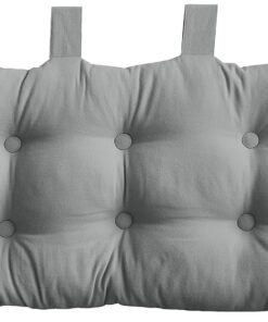 Disfrute de Inicio 2007 TL070045 - cabecero de la Cama en Tela, 70 x 9 x 45 cm, Tela, Gris, 9 X 45 CM