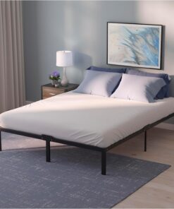 Dreamzie Somier 160x190 con Patas 41cm Robusto y Montable en 20min - Bastidor de Cama Metálico Resistente