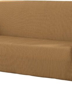 Estoralis Berta | Funda Sillon de Diseño Moderno | Tejido Elastico Beige | para 3 Plazas (de 170 a 220 cm.) | Maxima Adaptabilidad a Todo Tipo de sillones