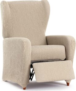 ECOMMERC3 | Funda Sillón Relax Universal y Versátil – Funda Sillón Color Crudo Protector Fácil de Colocar para Respaldo, Asiento y Brazos
