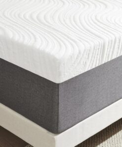 Twirest Colchón doble, colchón doble de espuma viscoelástica en una caja, 135 x 190 x 25 cm | Funda tallada transpirable y extraíble, colchón en una caja, soporte de bordes para dormir