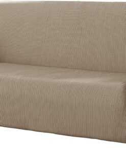 Estoralis Berta | Funda Sillon de Diseño Moderno | Tejido Elastico Lino | para 3 Plazas (de 170 a 220 cm.) | Maxima Adaptabilidad a Todo Tipo de sillones